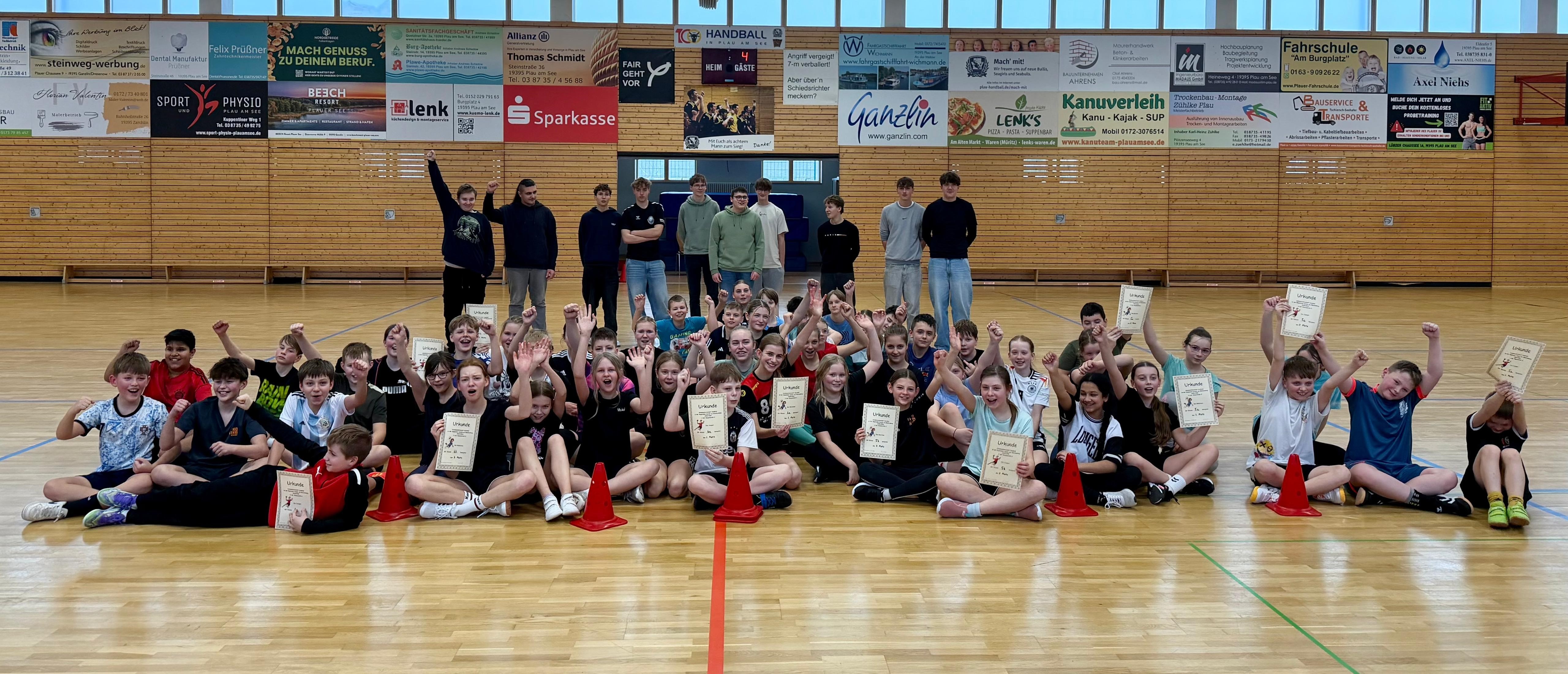 Handballturnier 5/6 an der Klueschenbergschule