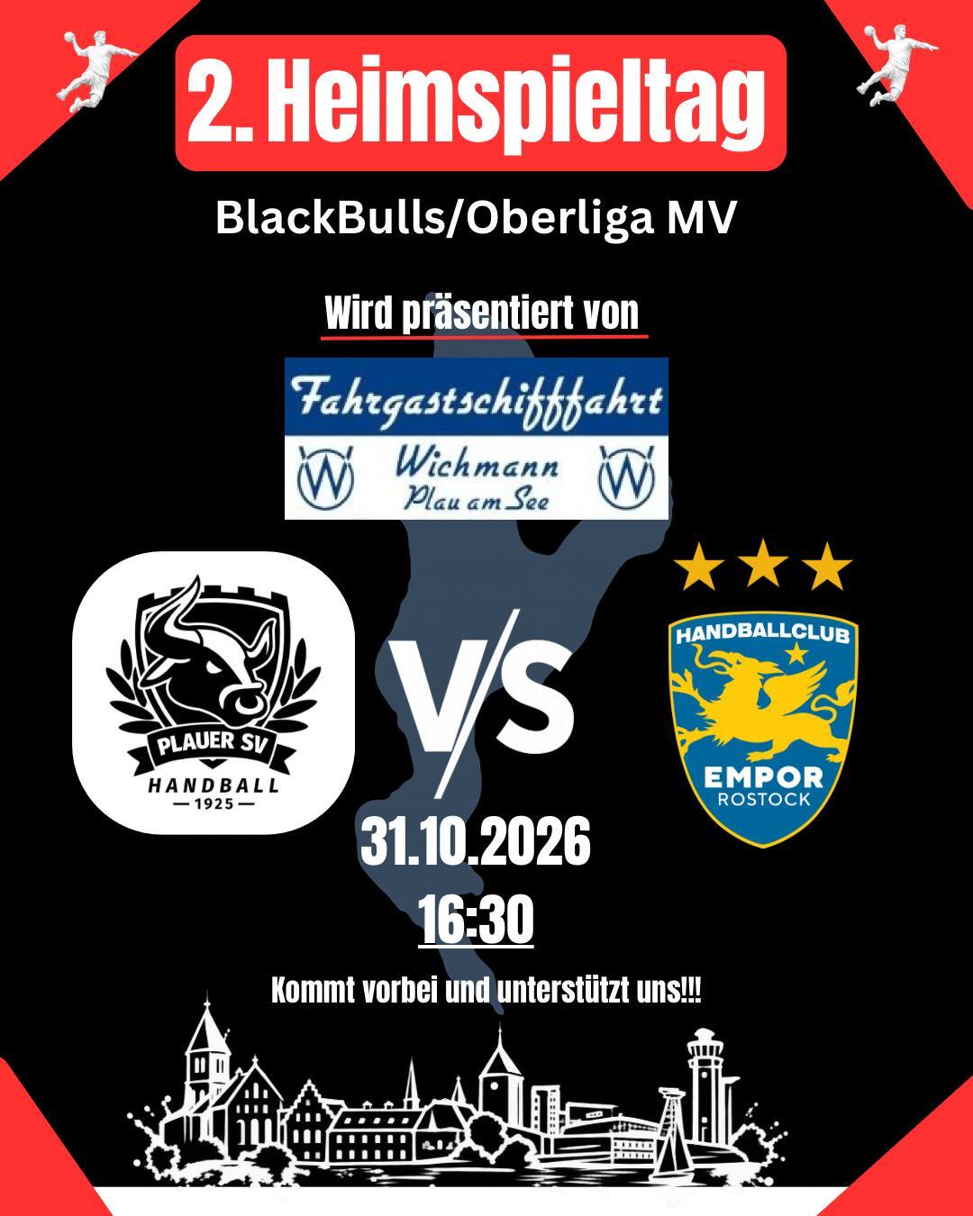 Heimspiel BlackBulls Oberliga MV