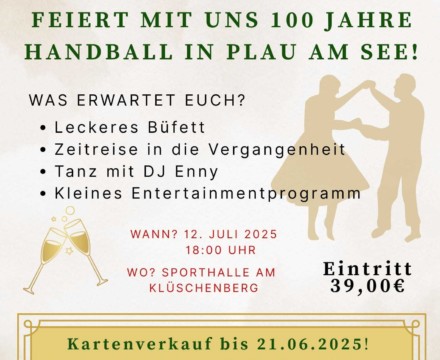 Jubiläumsball PSV Handball