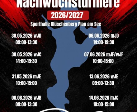 Nachwuchsturniere 2026/2027 Plauer SV Handball
