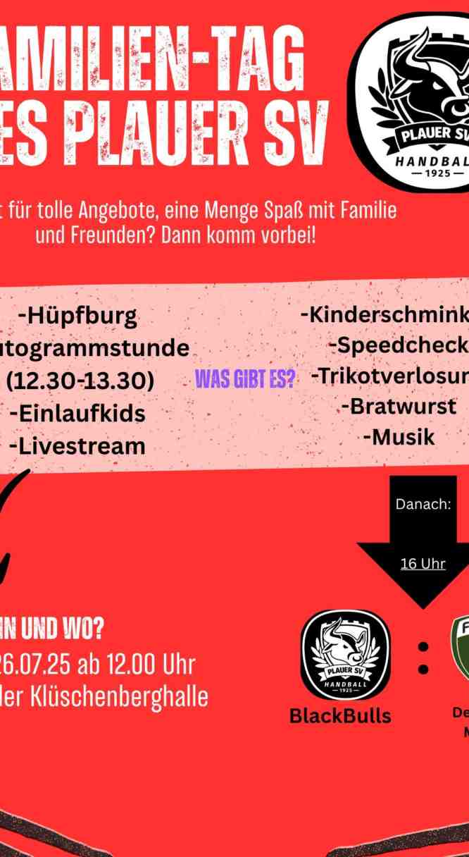 Promospiel und Familientag