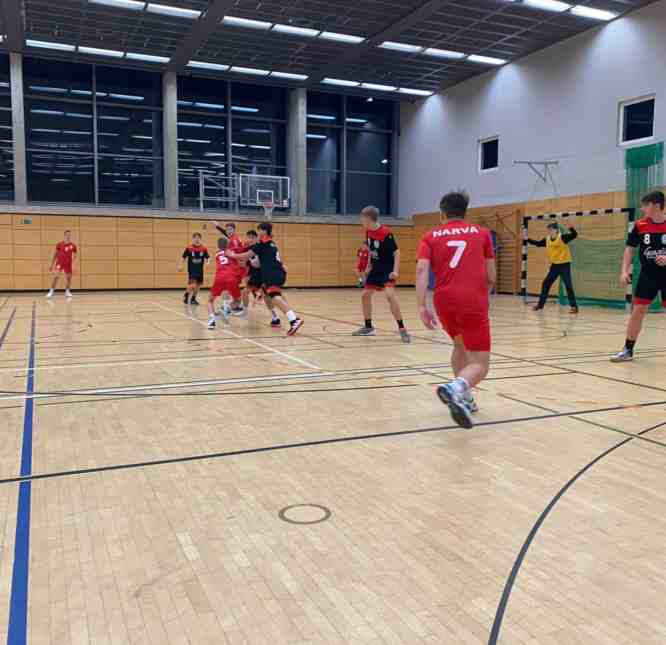 Spielszene B1 Auswärtsspiel NARVA