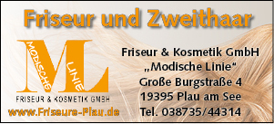 Plakat Modische Linie