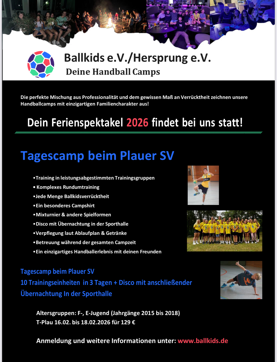 Handballcamp in Plau