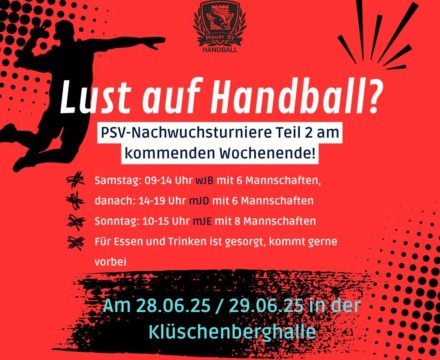 Teil 2 der Nachwuchsturniere